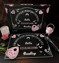 Load image into Gallery viewer, Pink and Black Talking Board
