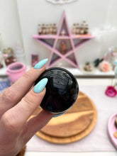 Load image into Gallery viewer, Black Obsidian Sphere
