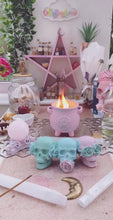 Load image into Gallery viewer, Pink Terracotta Cauldron
