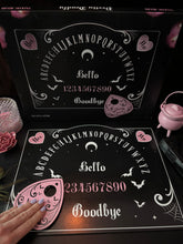 Load image into Gallery viewer, Pink and Black Talking Board
