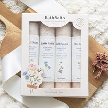 Load image into Gallery viewer, Floral Bath Salt Gift Set
