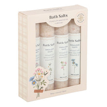 Load image into Gallery viewer, Floral Bath Salt Gift Set
