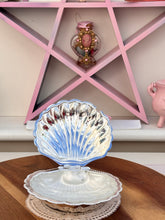 Load image into Gallery viewer, Silver shell with frosted glass insert
