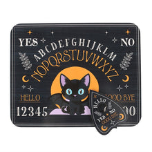 Load image into Gallery viewer, Cute and Creepy Bat Cat Talking Board with Planchette
