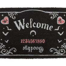 Load image into Gallery viewer, Pink and Black Talking Board Doormat
