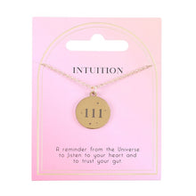 Load image into Gallery viewer, 111 Angel Number Intuition Necklace
