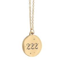 Load image into Gallery viewer, 222 Angel Number Alignment Necklace
