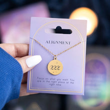 Load image into Gallery viewer, 222 Angel Number Alignment Necklace

