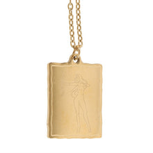 Load image into Gallery viewer, Athena Goddess Talisman Necklace
