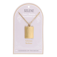 Load image into Gallery viewer, Selene Goddess Talisman Necklace
