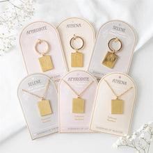 Load image into Gallery viewer, Athena Goddess Talisman Keyring
