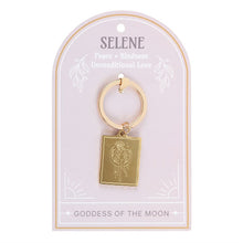 Load image into Gallery viewer, Selene Goddess Talisman Keyring
