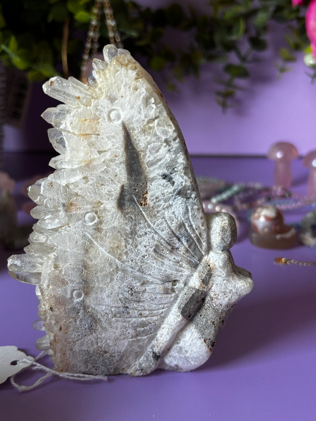 Clear Quartz Fairy