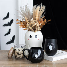 Load image into Gallery viewer, Keep Your Spirits Up Rounded Ghost Mug
