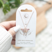 Load image into Gallery viewer, Luna Moth Pendant Necklace
