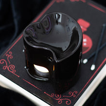 Load image into Gallery viewer, Black Heart Oil Burner and Wax Warmer
