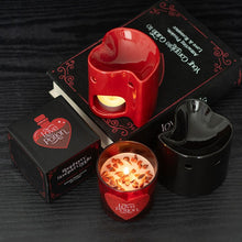 Load image into Gallery viewer, Black Heart Oil Burner and Wax Warmer
