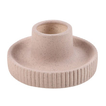 Load image into Gallery viewer, Greige Ribbed Smudge Bowl
