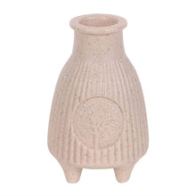 Load image into Gallery viewer, Greige Ribbed Palo Santo Burner
