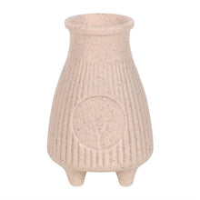 Load image into Gallery viewer, Greige Ribbed Palo Santo Brick Burner
