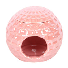 Load image into Gallery viewer, Pink Disco Ball Oil Burner
