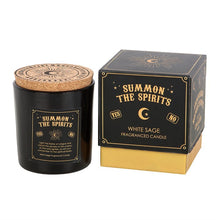 Load image into Gallery viewer, Summon the Spirits Talking Board White Sage Candle
