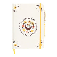 Load image into Gallery viewer, Summer Solstice Intention Journal with Citrine Pen
