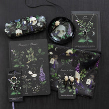 Load image into Gallery viewer, Resin Crow Skull Earrings
