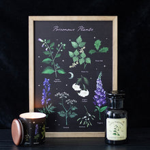 Load image into Gallery viewer, Poisonous Plants Framed Wall Art Print
