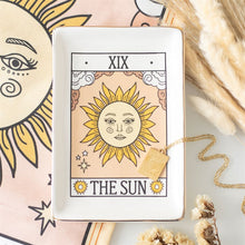 Load image into Gallery viewer, The Sun Vintage Tarot Trinket Dish
