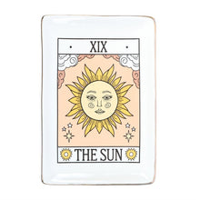 Load image into Gallery viewer, The Sun Vintage Tarot Trinket Dish
