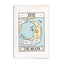 Load image into Gallery viewer, The Moon Vintage Tarot Trinket Dish
