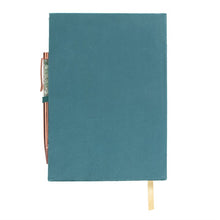 Load image into Gallery viewer, Book of Abundance Journal with Green Aventurine Crystal Pen
