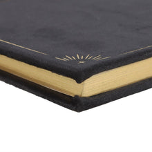 Load image into Gallery viewer, Book of Shadows Journal with Black Obsidian Crystal Pen
