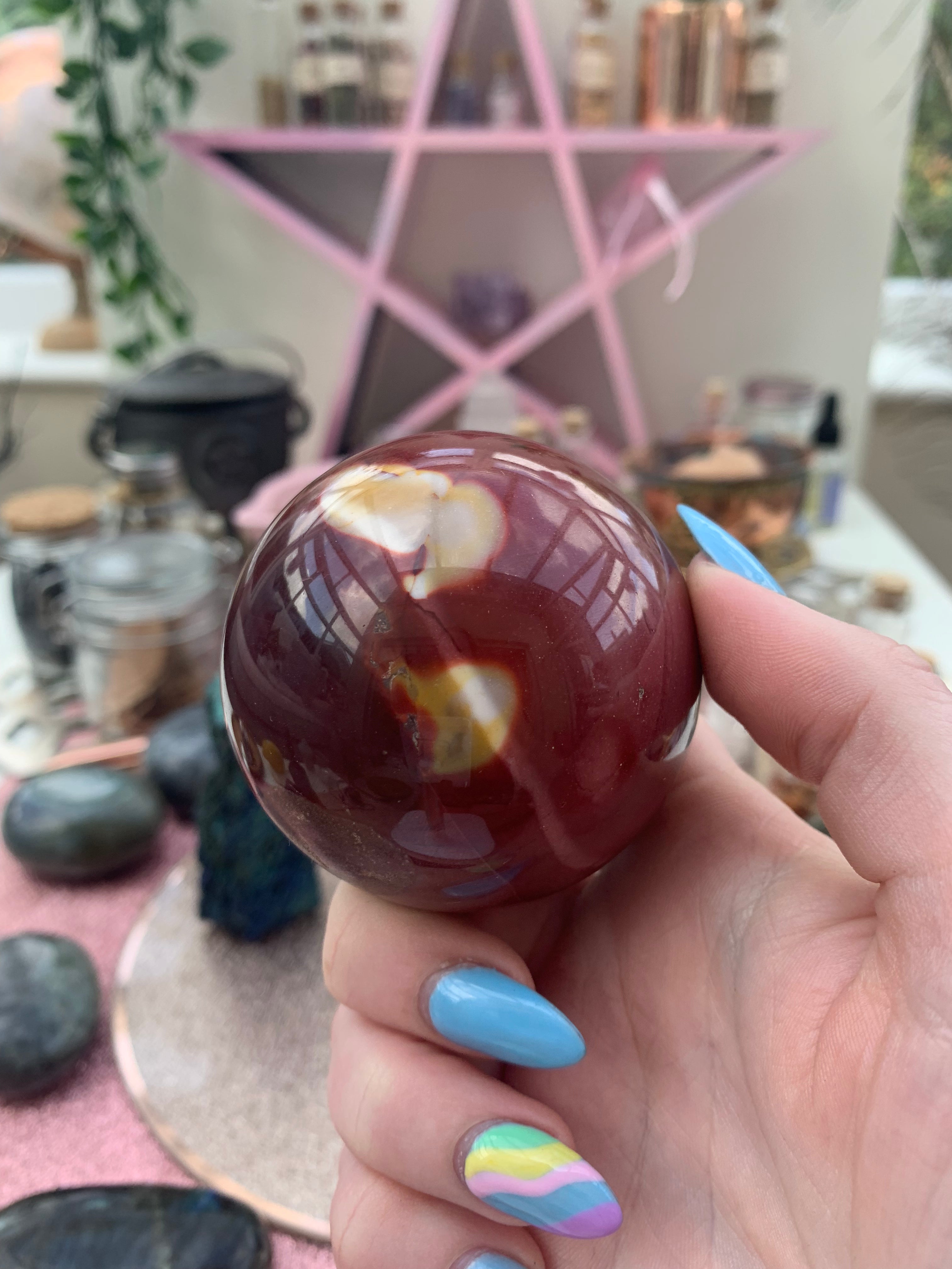 Mookaite Sphere Dolly Daydreams