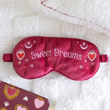 Load image into Gallery viewer, Sweet Dreams Velvet Sleep Mask
