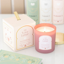 Load image into Gallery viewer, The Love Letter Rose &amp; Vanilla Musk Candle
