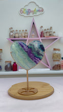 Load and play video in Gallery viewer, Fluorite Heart on stand - removable
