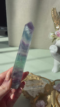 Load and play video in Gallery viewer, Rainbow Fluorite
