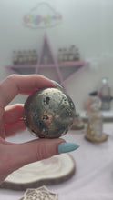 Load and play video in Gallery viewer, Pyrite Sphere
