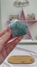 Load and play video in Gallery viewer, Moss Agate Hearts
