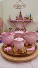 Load and play video in Gallery viewer, Pink Terracotta Cauldron
