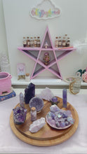 Load and play video in Gallery viewer, Rainbow Fluorite- Polished with natural edge

