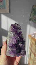 Load and play video in Gallery viewer, Amethyst cut base #2
