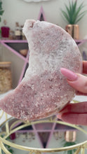 Load and play video in Gallery viewer, Pink Amethyst Moon #1

