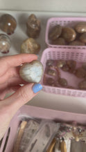 Load and play video in Gallery viewer, Peach Moonstone Hearts
