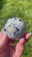 Load and play video in Gallery viewer, Rainbow Moonstone Spheres
