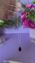 Load and play video in Gallery viewer, Black Obsidian Pendant

