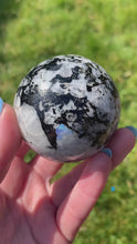 Load and play video in Gallery viewer, Rainbow Moonstone Spheres
