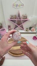 Load and play video in Gallery viewer, Flower Agate Sphere
